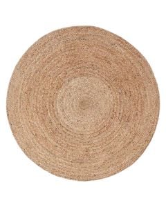 Circular Rug Siba, jute, beige, Dia. 160 cm