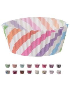 Cake forms, paper, 60 pieces, D5 cm