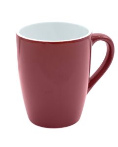 Cup, ceramic, red, 38 cc / Dia. 8.7 x  H. 11.8 cm