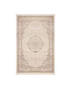 Charm carpet, 100% polyester, grey, 133x190 cm