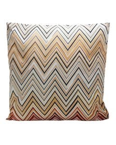 Jastek dekorues per ambient te jashtem, Kissen, motive gjeometrike, poliester, 45x45 cm