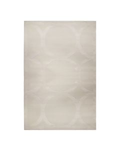 Network carpet, jute/polyester, cream, 160x230 cm