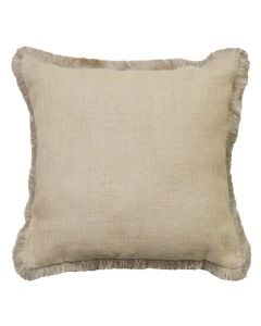 Jastëk dekorativ, 100% jute , bezhë, 50x50 cm