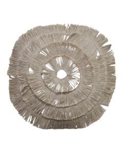 Decorative pillow, cotton/jute, beige, 50x50 cm