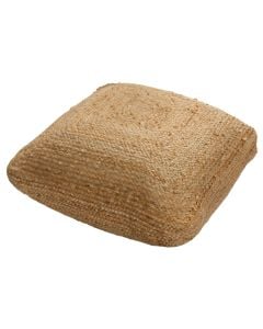 Shilte për karrige, 100% jute , bezhë, 55x55x15 cm