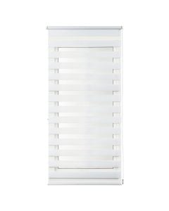 Grilë zebra CLIP&FIX, 100% poliestër, e bardhë, 60x180 cm