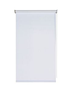 Grilë rollon kundradielli NIGHT, 100% poliestër, e bardhë, 100x250 cm