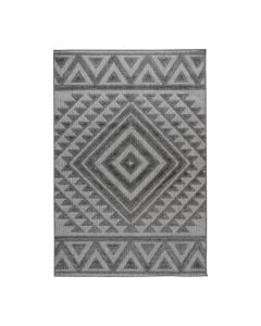 Lemans carpet, polypropylene/frieze, anthracite, 133x190 cm