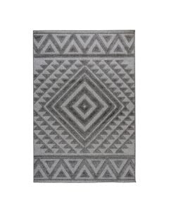 Lemans carpet, polypropylene/frieze, anthracite, 160x230 cm