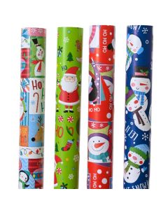 Christmas motif wrapping paper, L300xH100 cm