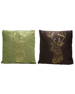 Jastek dekorues me motive Christmas, ngjyra te ndryshme, L45-W45-H12cm