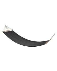 Hammock swing, polyester, anthracite color, L200x80 cm