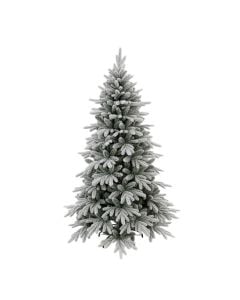 New Year Tree Grandis fir, PE & PVC, green color with snow, 180 cm, 783 branches