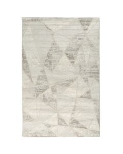 Carpet Reflection, polyester/heatset, cream/light grey, 200x300 cm