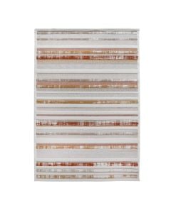 Tapet Dolce, 100% poliestër, krem/terrakota, 160x230 cm