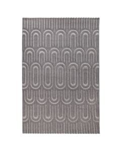 Carpet Dolce, 100% polyester, grey/grey, 200x300 cm
