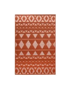 Carpet Dolce, 100% polyester, terra/terra, 133x190 cm