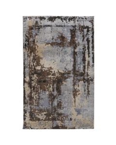 Tapet Springs, polipropilen dhe poliestër/hitset, antrazit/blu e hapur, 200x300 cm