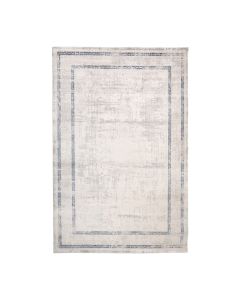 Carpet Icon, 100% acrylic/polyester shrink, ivory/blue, 133x190 cm