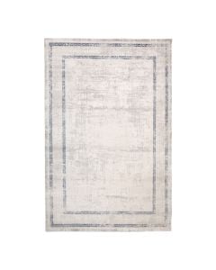 Carpet Icon, 100% acrylic/polyester shrink, ivory/blue, 160x230 cm