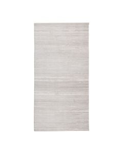 Rrugicë Icon, 100% akrilik/poliestër, fildishtë/gri e hapur, 80x150 cm