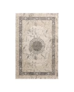 Tapet Eva, poliestër, krem/antrazit, 160x230 cm