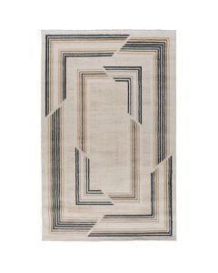 Tapet Meredith, polipropilen dhe poliestër/hitset, krem, 200x300 cm