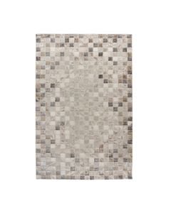 Tapet Elit, poliestër, gri e hapur, 133x190 cm