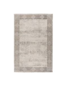 Carpet Elit, shinny polyester, cream/beige, 133x190 cm