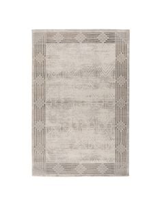 Carpet Elit, shinny polyester, cream/beige, 160x230 cm