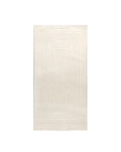 Rug Sign, 100% polyester, cream, 80x150 cm