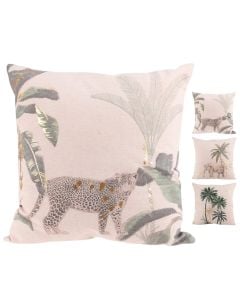 Jastëk dekorativ, poliestër dhe pambuk, bezhë, 45x45 cm