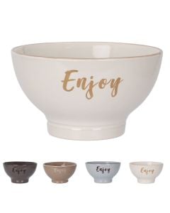 Tas për servirje, porcelan, ngjyra të ndryshme, Dia.13 x H 7.5cm