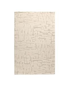 Carpet Elio, polypropylene and polyester, cream, 160x230 cm