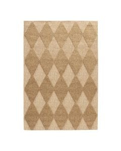 Carpet Kos, polypropylene, brown, 160x230 cm