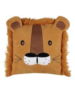 Zimba decorative pillow,  100% polyester, brown, 40x40 cm