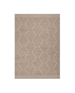 Carpet Clyde, polypropylene, beige, 133x190 cm