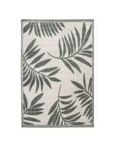 Carpet Elora, polypropylene, white/green, 160x230 cm