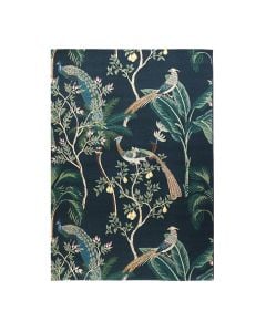 Carpet Cappuccino Gobelin, polyester/B.C.F/Latex, multicolored, 133x190 cm