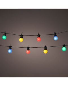 Varg ndricues festiv, 20L, 9.5 m, D4.5 cm, 50 cm, statike, distance, kabell I zi, shumengjyreshe, zgjatues 3 m per lidhje me rrjetin, IP44