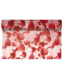 Leter paketimi per tufa lulesh, Decofibra Cuori, 51cmx9m, motive ZEMRASH