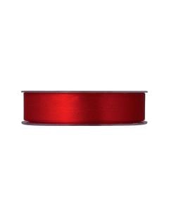 Wrapping ribbon, Doppio Raso, 25mmx50m, red color
