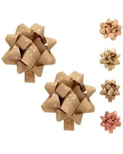 Fjongo dekorative Christmas, ngjyre gold, 2 cope