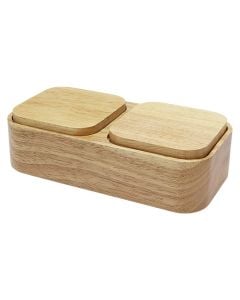 Mbajtëse erëzash, druri, natyrale, 20x10x6 cm