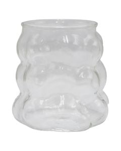 Gotë frape/lëngjesh, qelq, transparente, 350 ml / Dia. 9 x H  9 cm