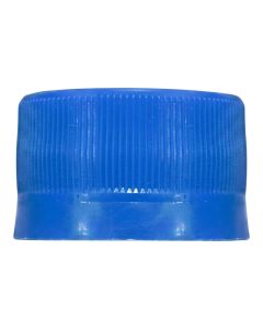 Bottle cap for juice bottles, plastic, blue, Dia. 28 mm