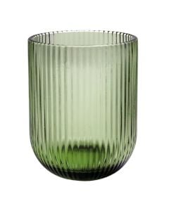 Water glass, glass, green, 240 ml