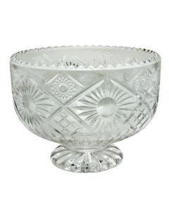 Bomboniere, qelq, transparente, 14.9x11 cm