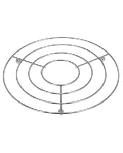 Mbrojtëse kundër nxehtësisë Trivet, krom, ngjyra argjend, Dia. 20 cm