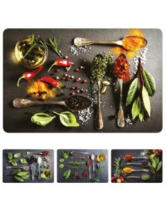 Shtroje tavoline, polipropilen, ngjyra të ndryshme, 43.5x28.5 cm